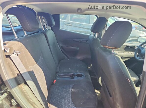 KL8CD6SA9LC466354 2020 CHEVROLET SPARK Black Հետևի նստատեղերի տեսք