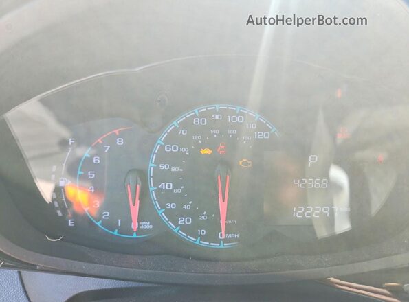 KL8CD6SA9LC466354 2020 CHEVROLET SPARK Black Սարքավորումների վահանակի տեսք
