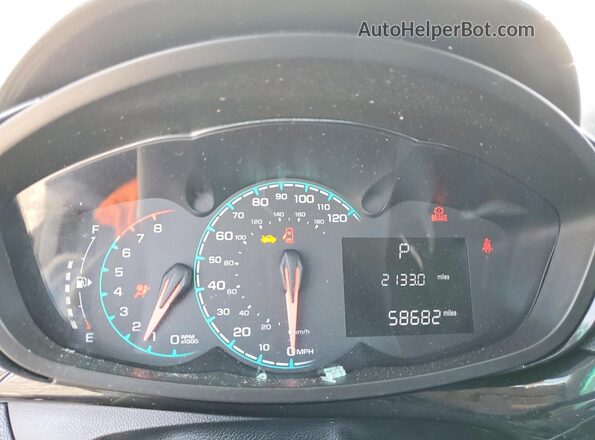 KL8CD6SA9MC722445 2021 CHEVROLET SPARK Gray Vista del cuadro de instrumentos