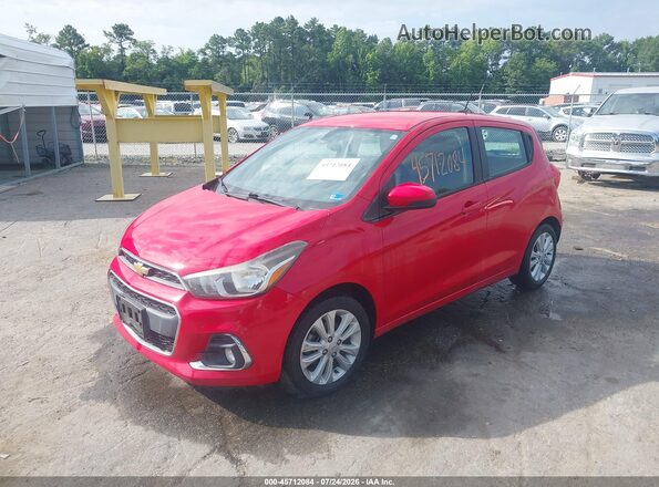 KL8CD6SAXHC752379 2017 CHEVROLET SPARK Red Przód lewy