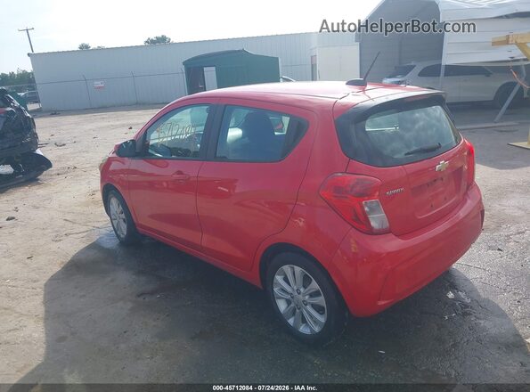 KL8CD6SAXHC752379 2017 CHEVROLET SPARK Red Tył lewy