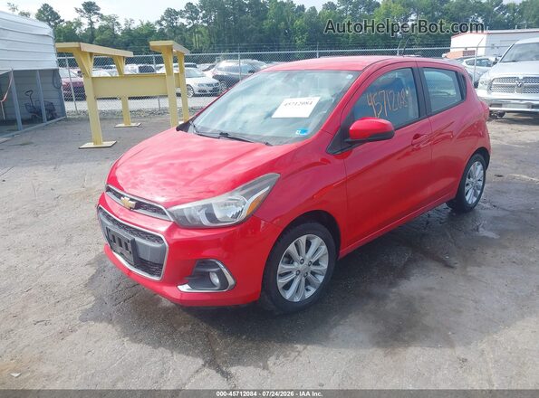 KL8CD6SAXHC752379 2017 CHEVROLET SPARK Red Widok z przodu