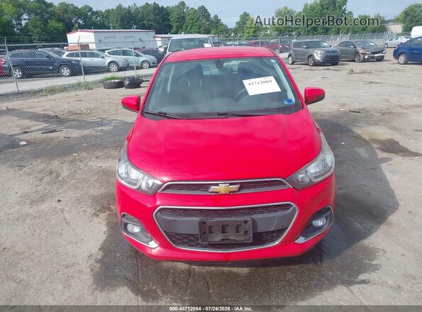 KL8CD6SAXHC752379 2017 CHEVROLET SPARK Red Widok zestawu wskaźników