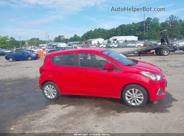 KL8CD6SAXHC752379 2017 CHEVROLET SPARK Red Widok wnętrza z tyłu