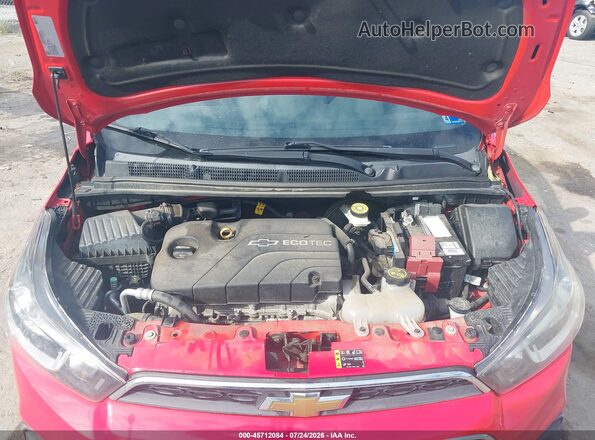 KL8CD6SAXHC752379 2017 CHEVROLET SPARK Red Widok z tyłu