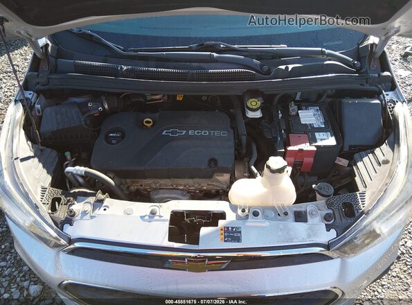 KL8CD6SAXHC790193 2017 CHEVROLET SPARK Серебряный Вид сзади