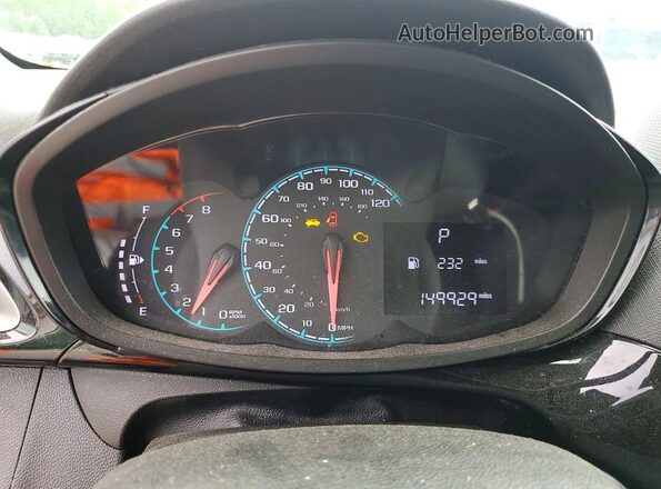 KL8CD6SAXLC415722 2020 CHEVROLET SPARK Black Սարքավորումների վահանակի տեսք