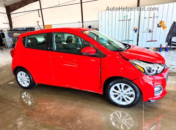 KL8CD6SAXLC458327 2020 CHEVROLET SPARK Red Delantero derecho