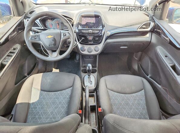 KL8CD6SAXNC027764 2022 CHEVROLET SPARK Blue Widok deski rozdzielczej