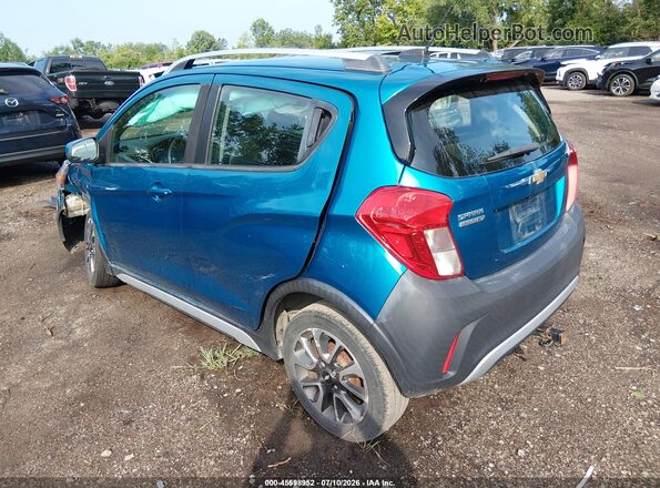 KL8CG6SA1KC732617 2019 CHEVROLET SPARK Blue Trasero izquierdo