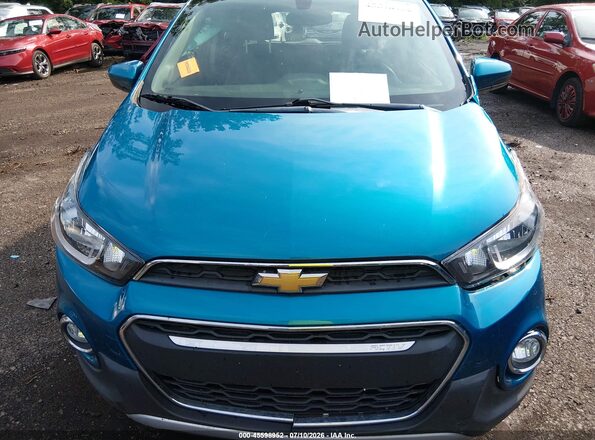 KL8CG6SA1KC732617 2019 CHEVROLET SPARK Blue Vista del cuadro de instrumentos