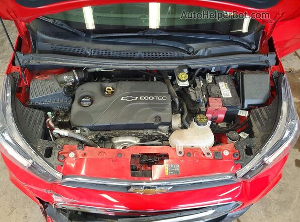 KL8CG6SAXKC747939 2019 CHEVROLET SPARK Red Вид задньої частини салону