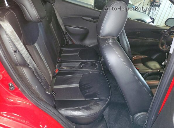 KL8CG6SAXKC747939 2019 CHEVROLET SPARK Red Вид задніх сидінь