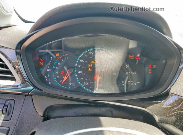 KL8CH6SA1MC227659 2021 CHEVROLET SPARK Blue Instrument cluster view