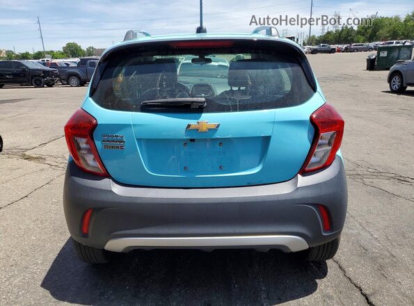 KL8CH6SA1MC227659 2021 CHEVROLET SPARK Blue Rear view