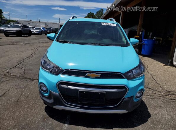KL8CH6SA1MC227659 2021 CHEVROLET SPARK Blue Front view