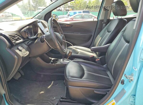 KL8CH6SA1MC227659 2021 CHEVROLET SPARK Blue Front interior view