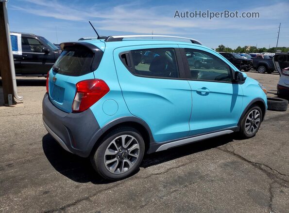 KL8CH6SA1MC227659 2021 CHEVROLET SPARK Blue Rear right