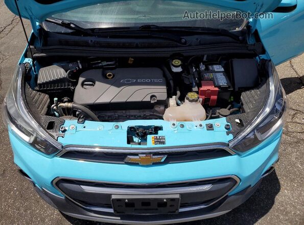 KL8CH6SA1MC227659 2021 CHEVROLET SPARK Blue Rear interior view