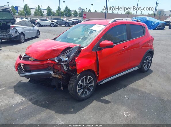KL8CH6SA4JC481152 2018 CHEVROLET SPARK Red Vista tres cuartos delantera izquierda