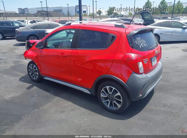 KL8CH6SA4JC481152 2018 CHEVROLET SPARK Red Trasero izquierdo