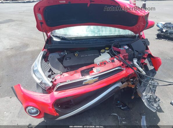 KL8CH6SA4JC481152 2018 CHEVROLET SPARK Red Vista trasera