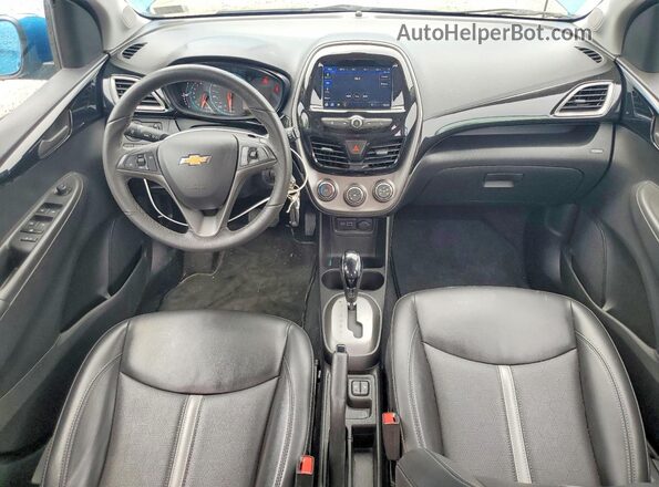 KL8CH6SA7MC729351 2021 CHEVROLET SPARK Blue Առջևի վահանակի տեսք