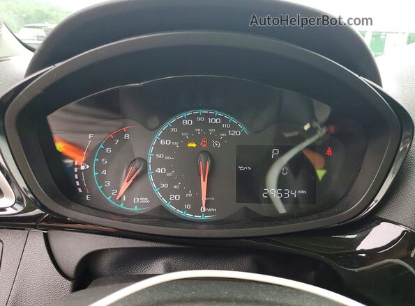 KL8CH6SA7MC729351 2021 CHEVROLET SPARK Blue Սարքավորումների վահանակի տեսք
