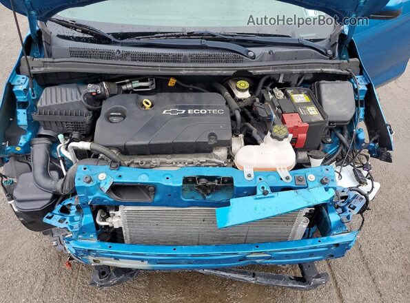 KL8CH6SA7MC729351 2021 CHEVROLET SPARK Blue Սալոնի հետևի տեսք