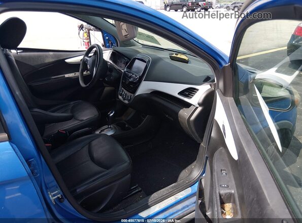 KL8CH6SA8JC460868 2018 CHEVROLET SPARK Blue Вид салону спереду