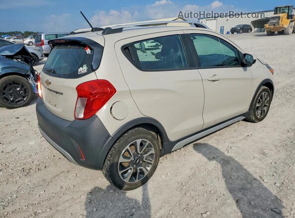 KL8CH6SA9LC464396 2020 CHEVROLET SPARK Cream Trasero derecho