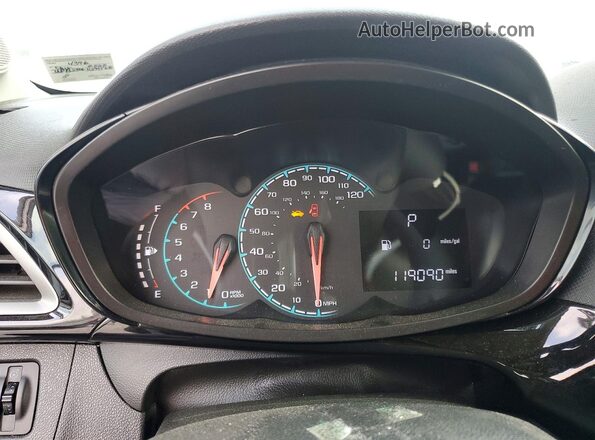 KL8CH6SA9LC464396 2020 CHEVROLET SPARK Cream Vista del cuadro de instrumentos