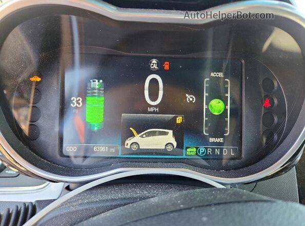 KL8CL6S02GC587436 2016 CHEVROLET SPARK Black Вид щитка приладів