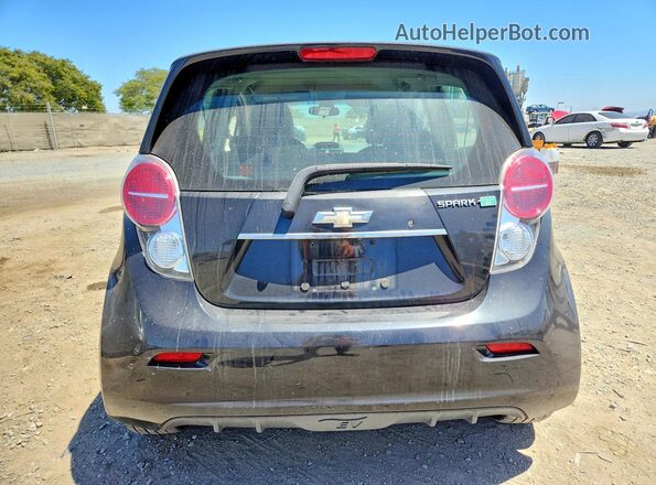 KL8CL6S02GC587436 2016 CHEVROLET SPARK Black Вид ззаду