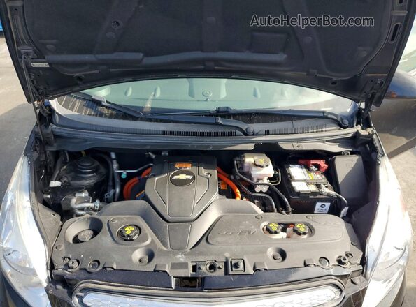 KL8CL6S04GC582657 2016 CHEVROLET SPARK Black Вид задньої частини салону