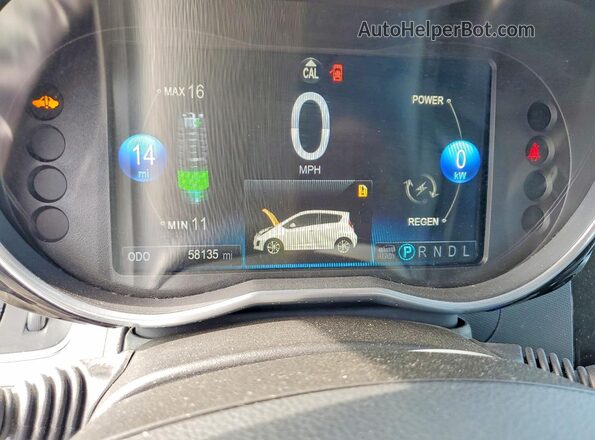 KL8CL6S04GC582657 2016 CHEVROLET SPARK Black Вид щитка приладів