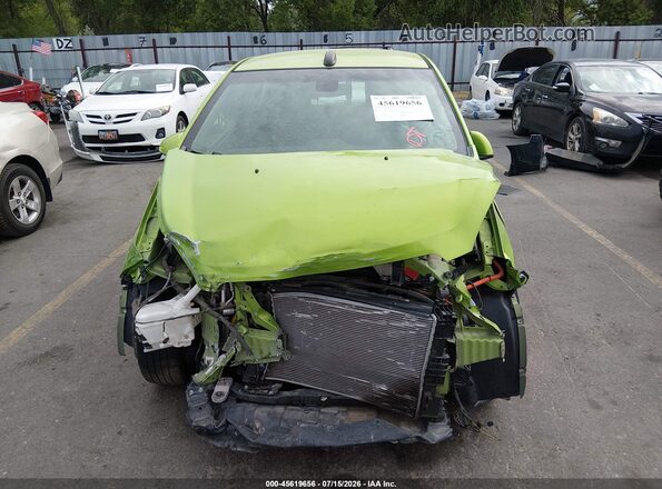 KL8CL6S06GC555024 2016 CHEVROLET SPARK Green Вид щитка приладів