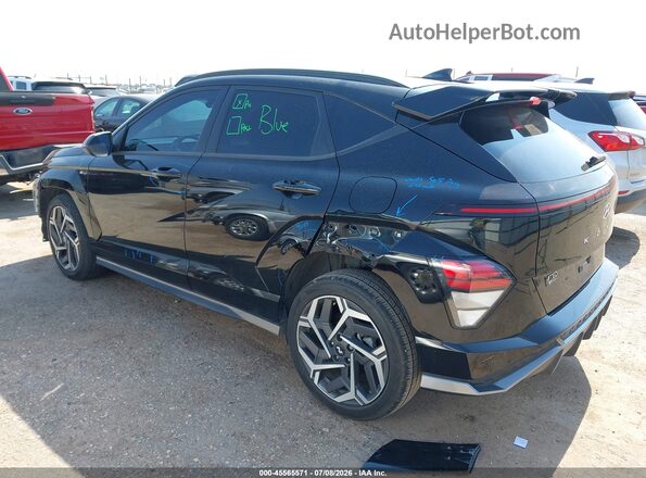 KM8HA3A31RU090674 2024 HYUNDAI KONA Black Trasero izquierdo