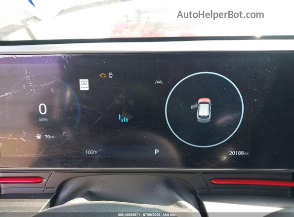 KM8HA3A31RU090674 2024 HYUNDAI KONA Black Vista de los asientos traseros