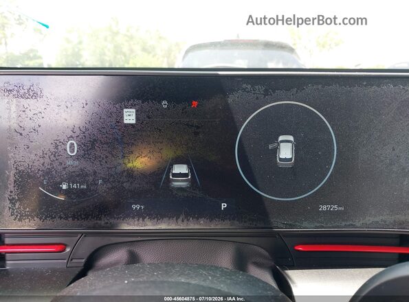 KM8HA3A32RU175166 2024 HYUNDAI KONA Синий Вид задних сидений