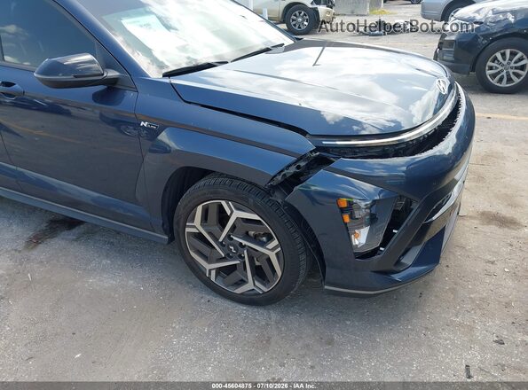 KM8HA3A32RU175166 2024 HYUNDAI KONA Синий Вид спереди