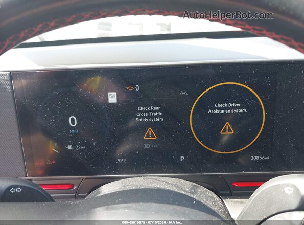 KM8HA3A34RU034678 2024 HYUNDAI KONA Gray Հետևի նստատեղերի տեսք