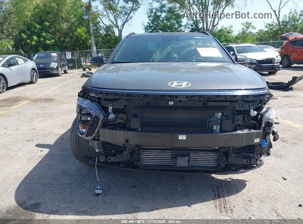 KM8HA3A34RU034678 2024 HYUNDAI KONA Gray Դիմացի տեսք