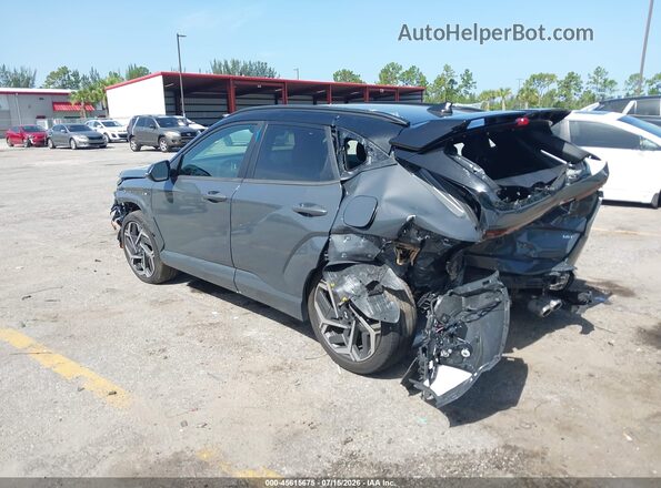 KM8HA3A34RU034678 2024 HYUNDAI KONA Gray Հետևի ձախ