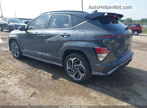 KM8HA3A39RU083097 2024 HYUNDAI KONA Gray Rear left