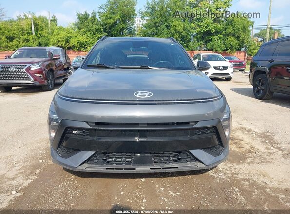 KM8HA3A39RU083097 2024 HYUNDAI KONA Gray Instrument cluster view