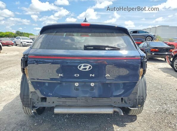 KM8HA3AB0RU115040 2024 HYUNDAI KONA Blue უკანა ხედი