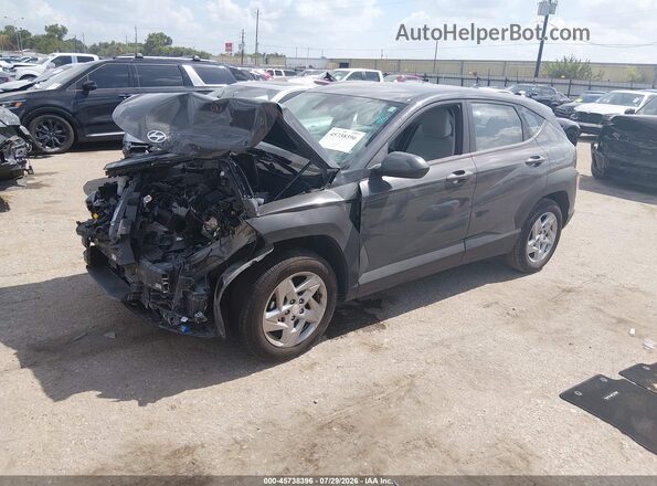KM8HA3AB1SU260965 2025 HYUNDAI KONA Gray Vista tres cuartos delantera izquierda
