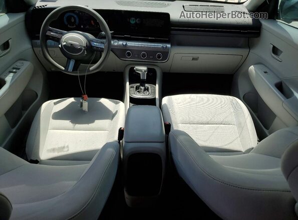 KM8HA3AB1SU261274 2025 HYUNDAI KONA Black Dashboard view