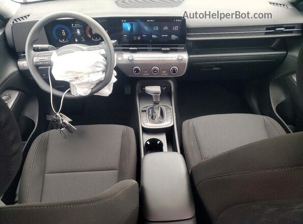 KM8HA3AB2TU379738 2026 HYUNDAI KONA Blue Dashboard view